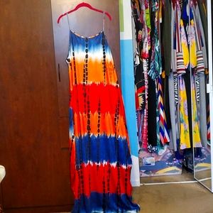 Tie Dyed Summer Dress